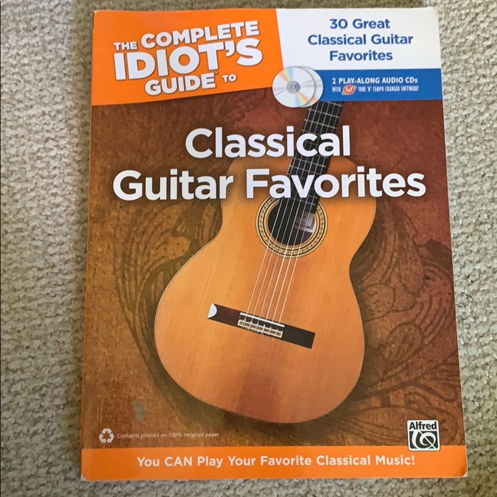 Classical Guitar Music Book